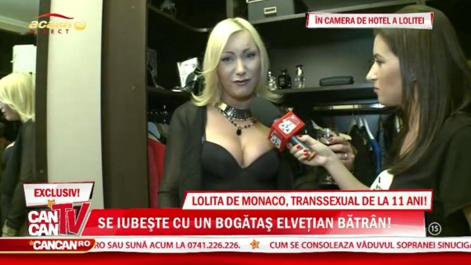 Ce ai ratat aseară la CANCAN TV. Oana Ioniţă este fericită alături de noul iubit, iar Lolita este cel mai sexy transsexual român!