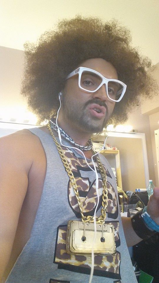 Pepe l-a imitat pe rapperul Redfoo