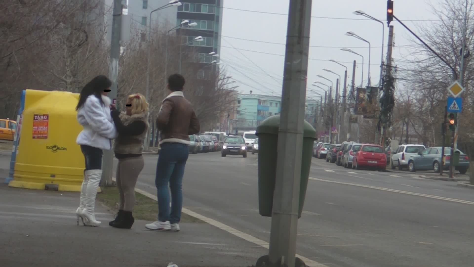 Fetele nu au reusit sa puna mana pe vreun client in zona Dorobanti