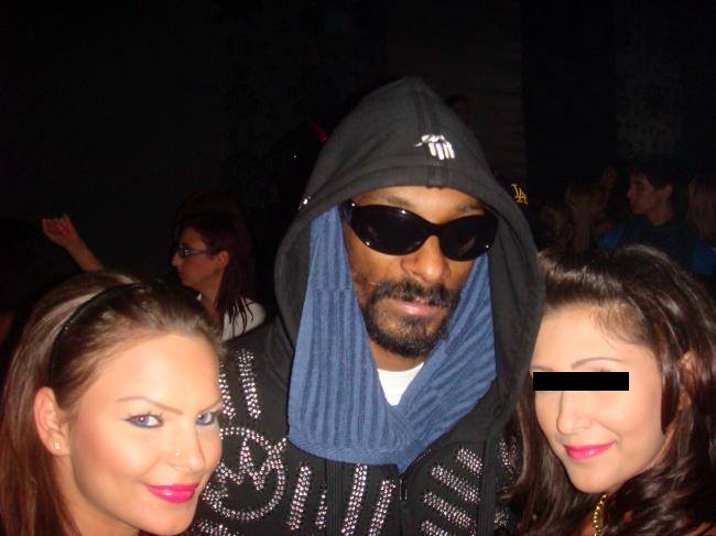 Denisa Ariton i-a cazut cu tronc si lui Snoop Dogg