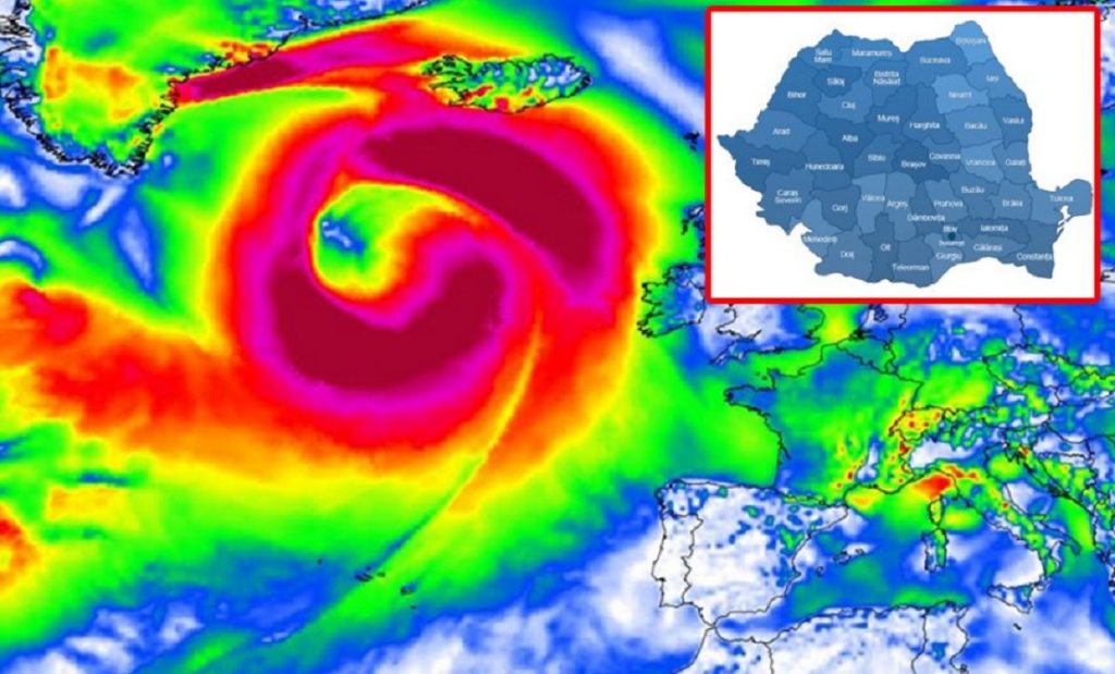 Ciclonul mediteranean lovește România! Cum va afecta fenomenul vremea din întreaga țară