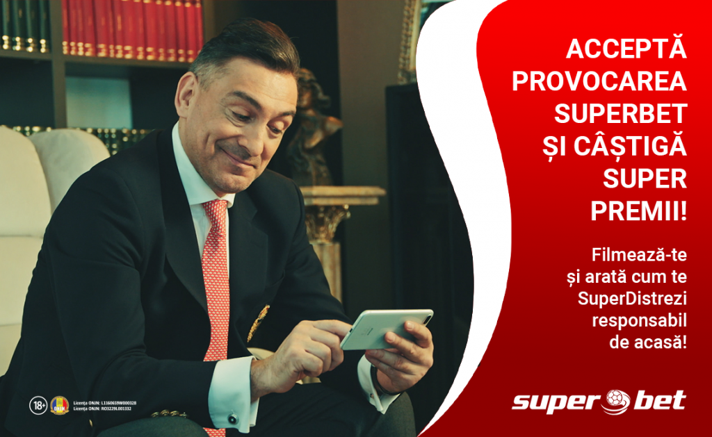 Participă la concursul #SUPERSTAMACASA!