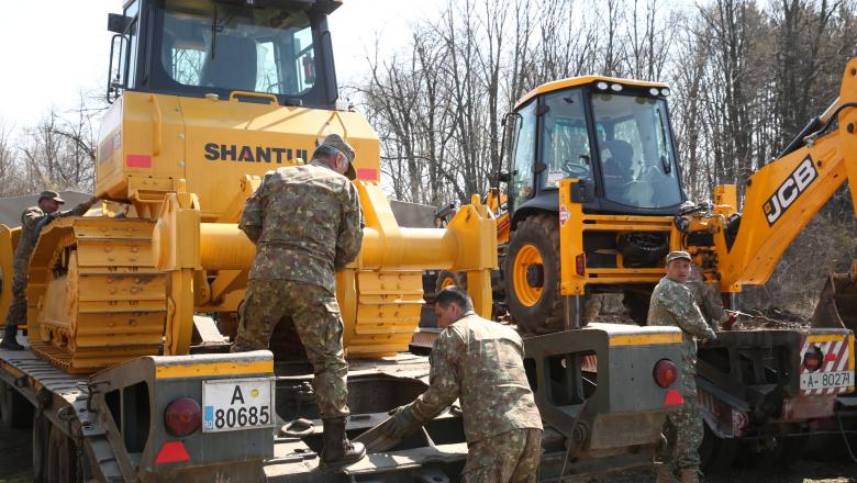 Armata se ocupă de construirea unui spital în Otopeni! În cinci zile va fi funcționabil pentru bolnavii de coronavirus