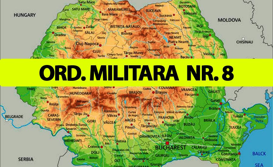 Ordonanța Militară nr 8. Cum se va schimba viața românilor începând de astăzi