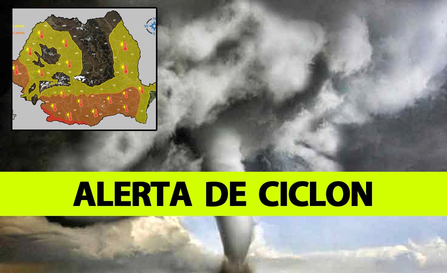 ANM avertizează. Un ciclon din Peninsula Iberică ajunge în România. Ce fenomene meteorologice aduce