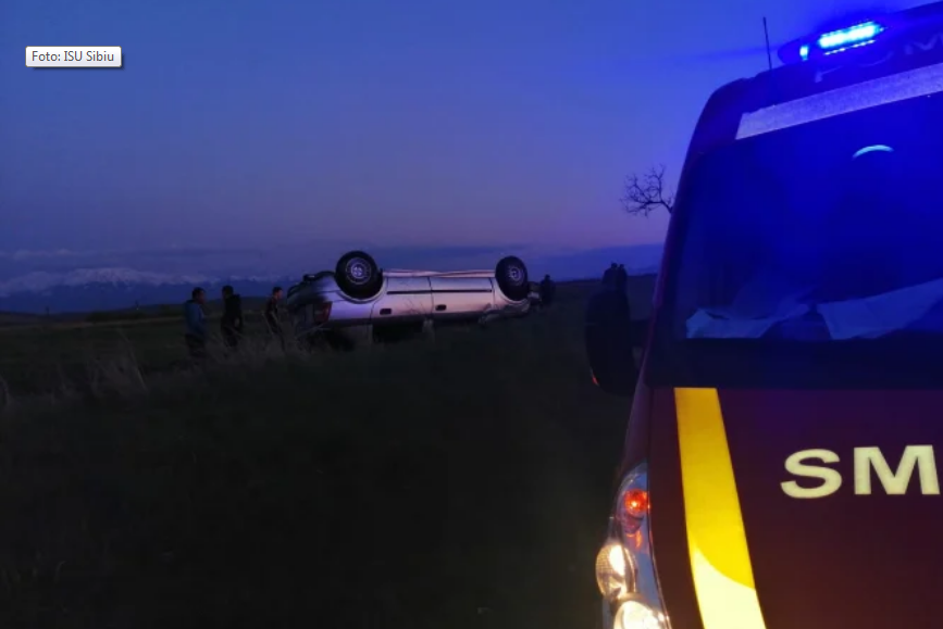 Grav accident în Sibiu, un polițist a murit! Anunțul făcut de IPJ