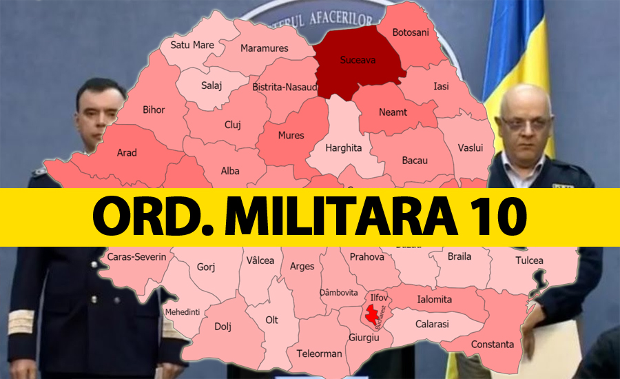 Ordonanța Militară nr. 10 schimbă tot. Ce interdicții și restricții vor intra în vigoare de săptămâna viitoare