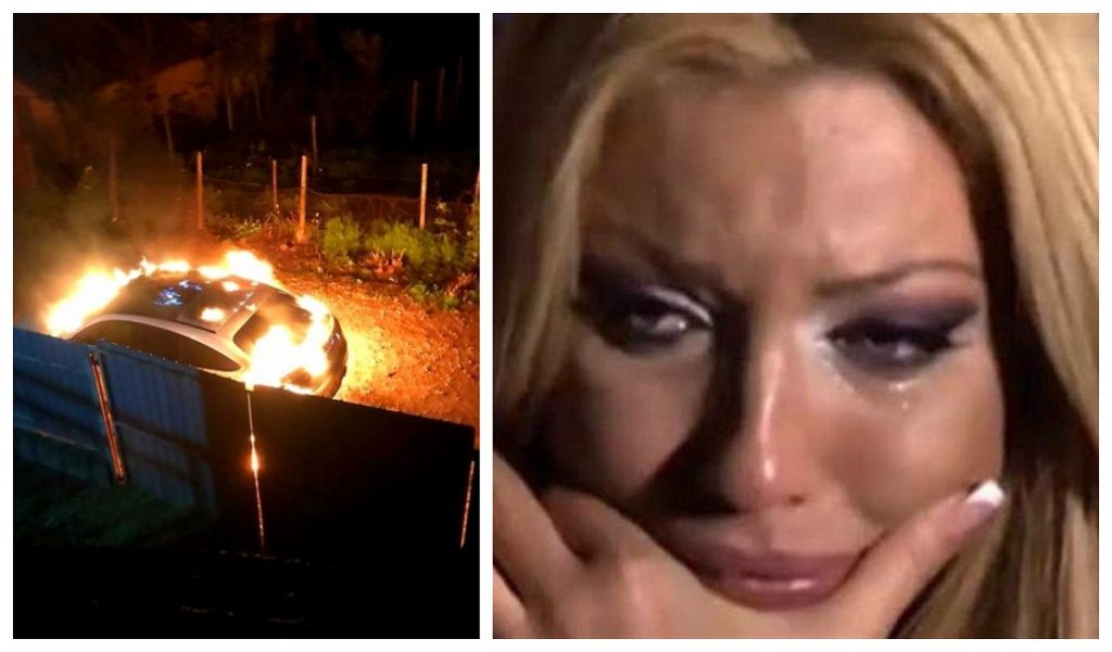 Loredana Chivu, distrusă după ce i-a fost incendiat bolidul de lux. Mesajul dureros transmis de fosta asistentă TV: „Să nu știe nimeni…”