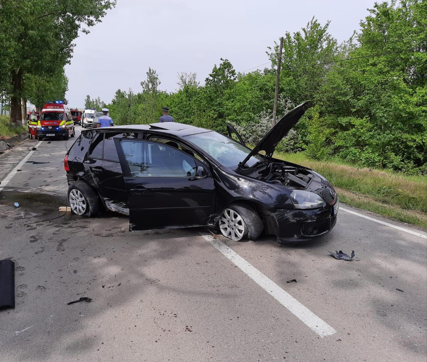 Accident cu victima în Tulcea Șoferul unui autoturism a pierdut