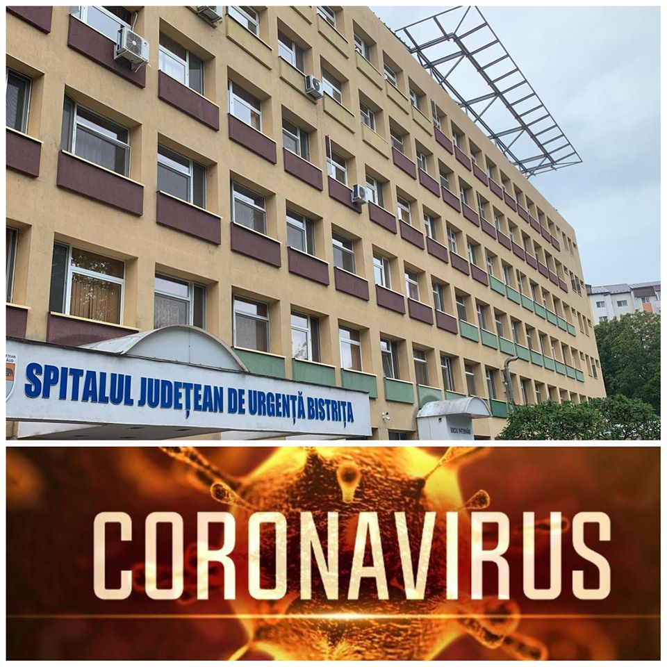 Focar de coronavirus la o secție de Neurologie din Bistrița