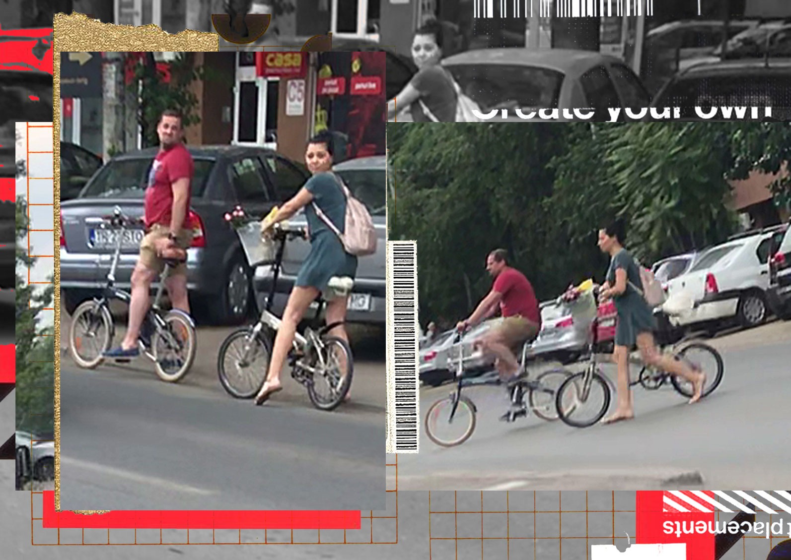 Corina Caragea își ține Soțul „în Priză” Cu Bicicleta