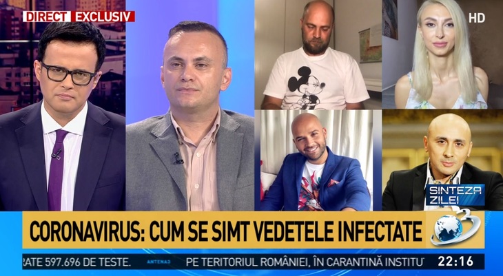 Coșmarul trăit de Marcel Pavel și Andrei Ștefănescu după ce au fost diagnosticați cu virusul COVID-19