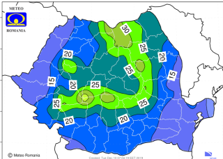 ANM a făcut estimările meteorologice pentru patru săptămâni. Ce valori vor avea temperaturile