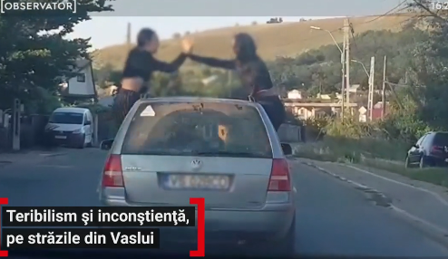 Ce au putut să facă în trafic două tinere în Vaslui întrece orice imaginație! Au fost la un pas de moarte