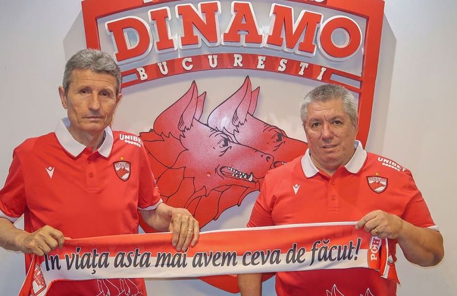 OFICIAL: Dinamo București a anunțat noul „cuplu” de antrenori, Mulțescu – Țălnar!