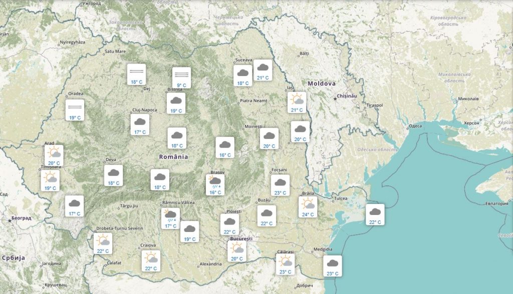 Meteorologii au anunțat un cod portocaliu de ploi puternice și încă unul galben! Ce județe sunt vizate de avertizare