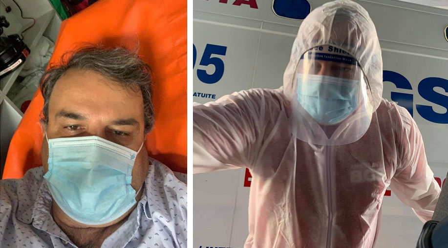 Lucian Mîndruță, primele imagini din spital după operația delicată: “Mă gândesc la oamenii intubați la ATI și îmi este groază”. Cum se simte prezentatorul