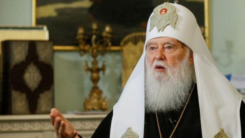 Patriarhul Ucrainei, infectat cu COVID-19 după ce a dat vina pe căsătoriile gay pentru existența coronavirusului