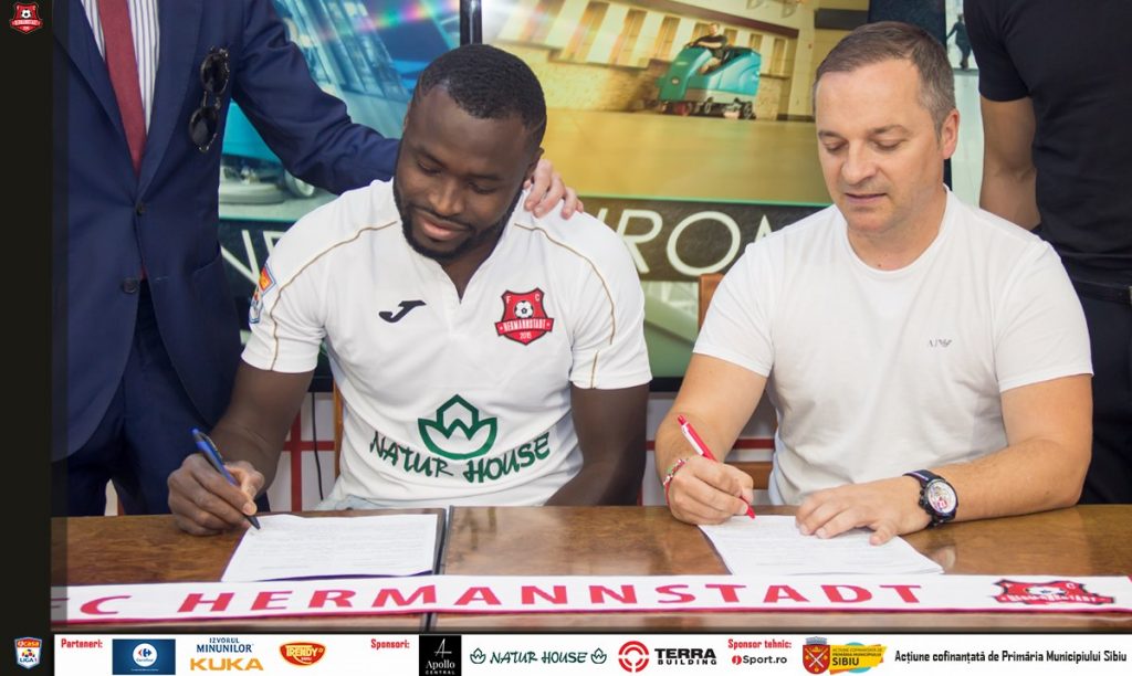 FC Hermannstadt activă în continuare pe piața transferurilor » Addae ultimul transfer al Sibiului!