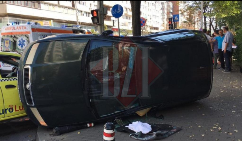 Accident rutier în Iași! Un preot și un taximetrist au intrat în coliziune. Au fost deschise două dosare penale