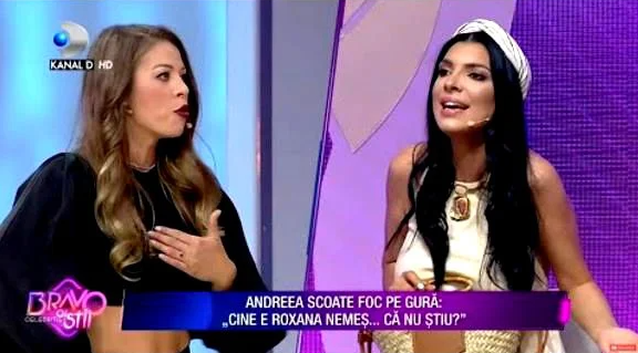 Roxana Nemeș, gest neprevăzut la „Bravo, ai stil!” față de Andreea Tonciu: „Cu cine îți permiți să faci glumele astea expirate?”