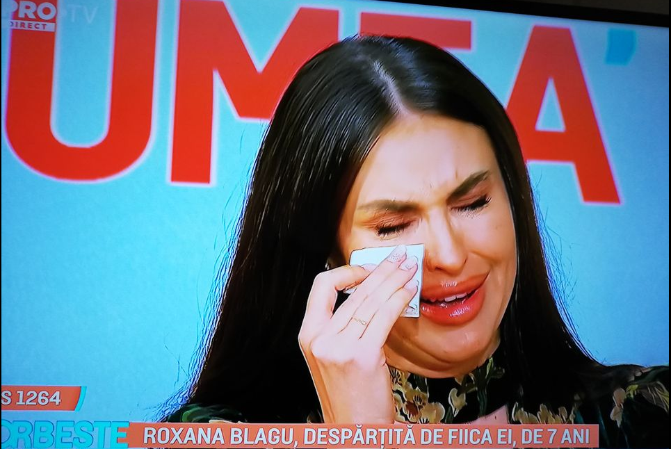 Roxana ex-Trident, lacrimi de durere! S-a furișat după fetița ei, dar a avut un șoc: ”Lasă-mă în pace!”
