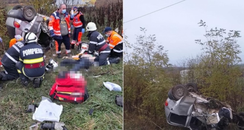 Soțul unei asistente de la Ambulanța Vaslui, mort într-un accident. Colegii femeii l-au găsit pe bărbat: ”Suntem alături de ea în aceste momente cumplite”