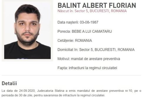 Albert Balint, condamnat la 3 ani de închisoare cu executare