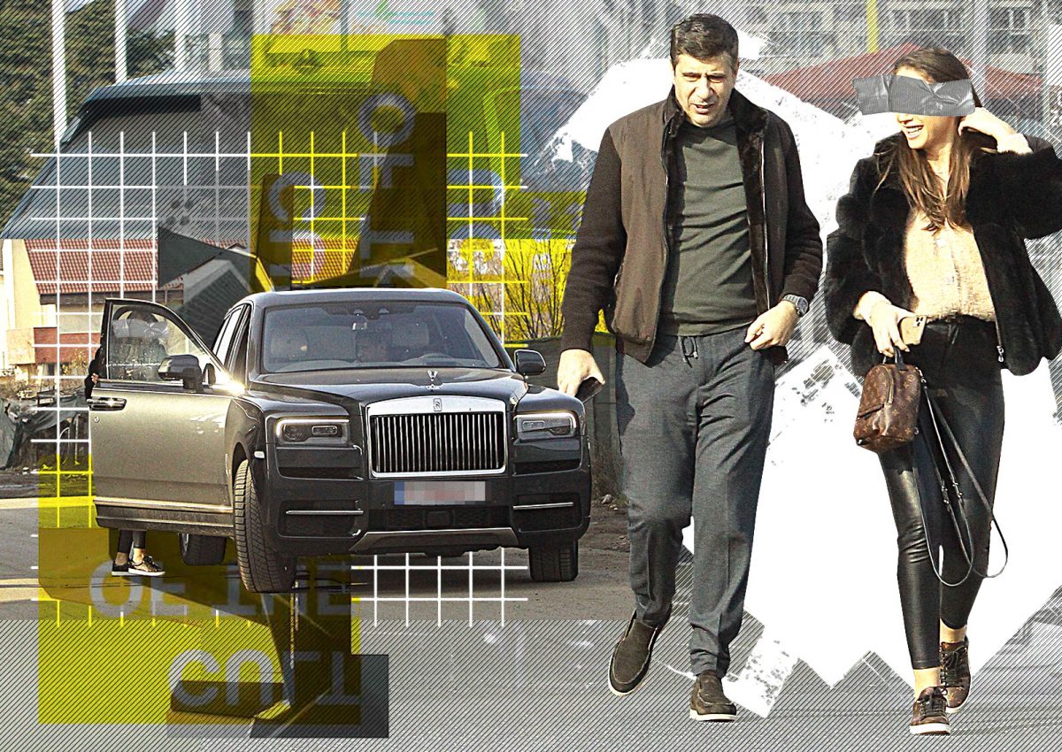 Discretul milionar român a reapărut în Capitală cu un Rolls Royce Cullinan, de 400.000 €, la care a “asortat” o “bombardieră”