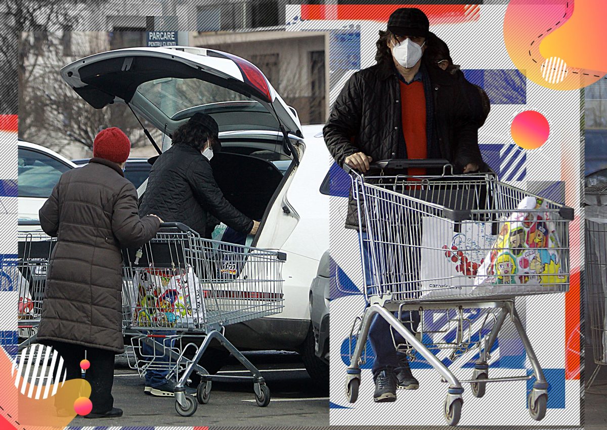 Scriitorul român de Nobel, la shopping cu mama