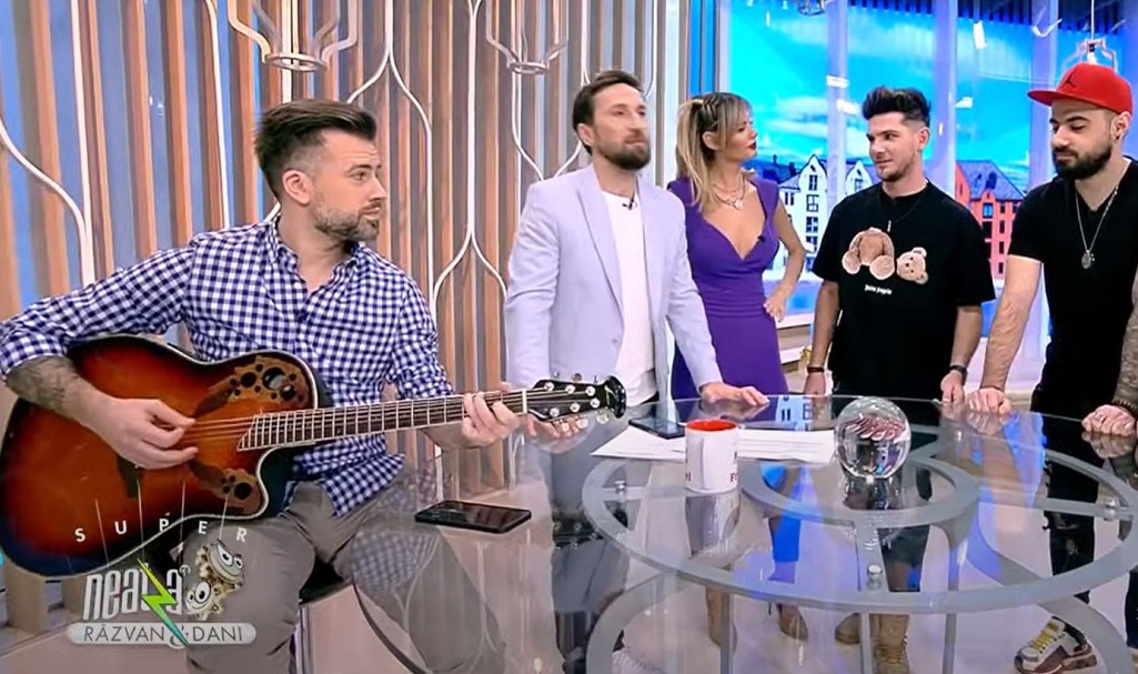 Ramona Olaru și Cuza, “înțepături” acide în direct, la Antena 1! Gestul surprinzător făcut de cântăreț față de fosta iubită | VIDEO