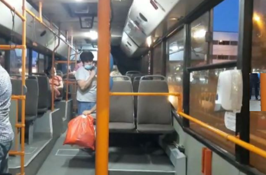 Scandal de proporții într-un autobuz din Constanța! Două femei au avut de împărțit un scaun. Autoritățile au intervenit