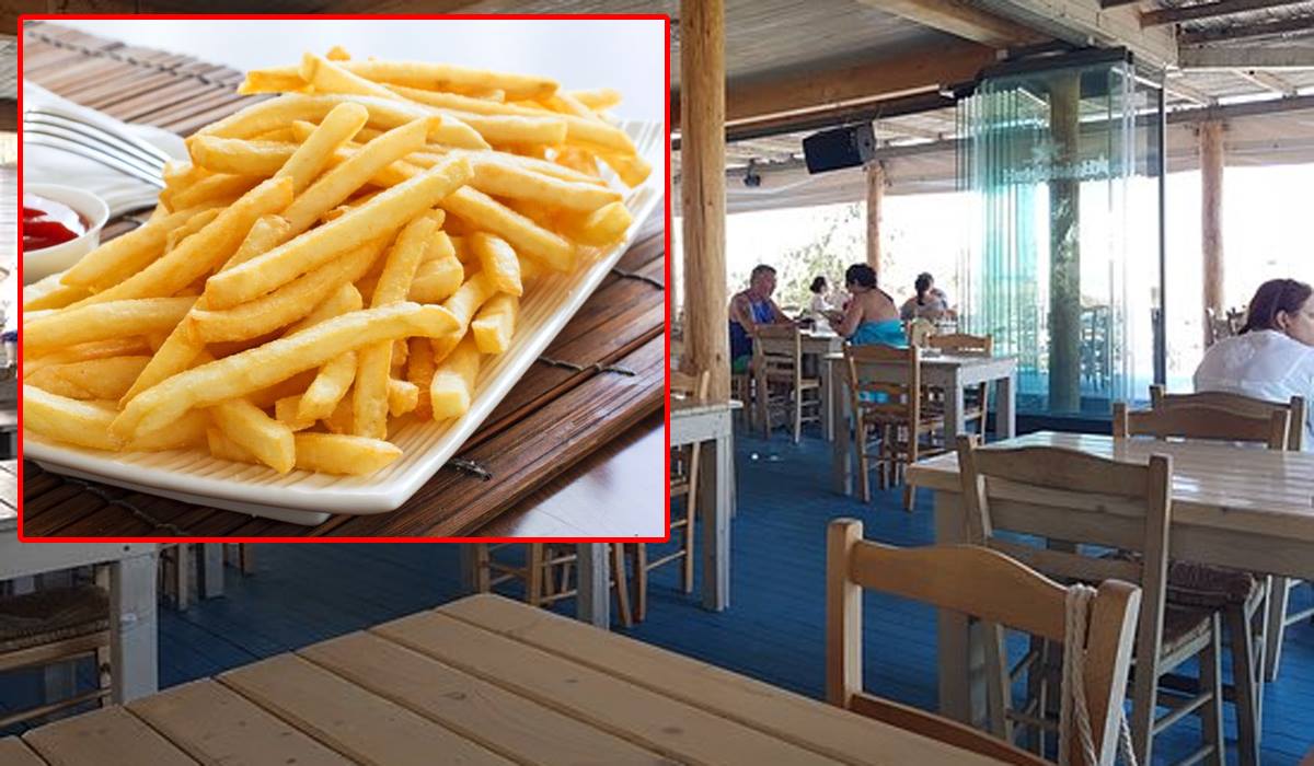 Câți lei a dat un turist pe o porție de cartofi prăjiți ”fără nimic”, la un restaurant de fițe din Mamaia