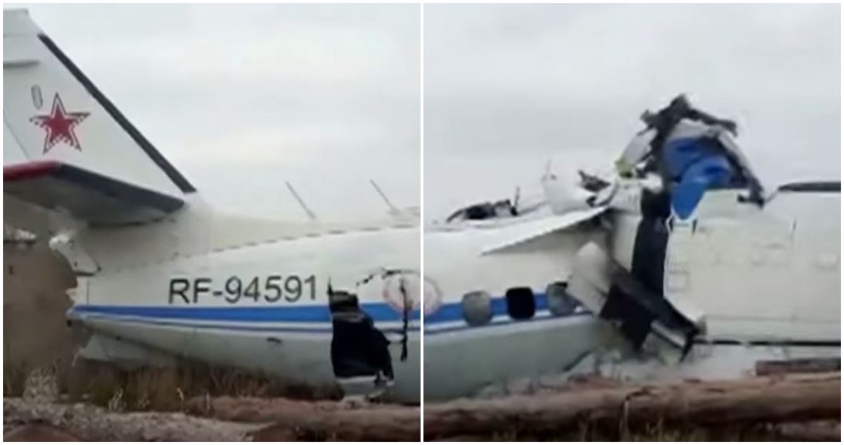 Tragedie în centrul Rusiei! 16 persoane au murit, după ce un avion s-a prăbușit