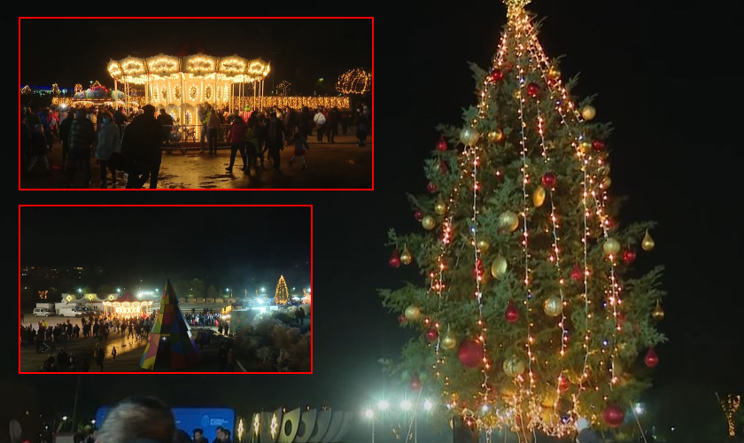 Cât lei costă o oră pe patinoar, în weekend, la târgul de Crăciun din Parcul Drumul Taberei