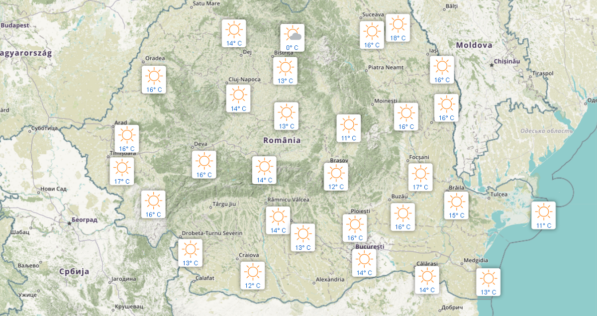 ANM anunță un weekend istoric! Temperaturi fără precedent în România