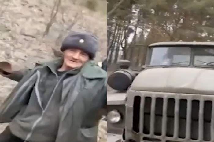 Ce a făcut un bunic ucrainean? Gestul său a devenit viral