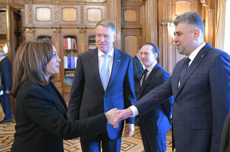 Marcel Ciolacu Mesaj Pentru Kamala Harris Rom Nia Se Afl Acum N