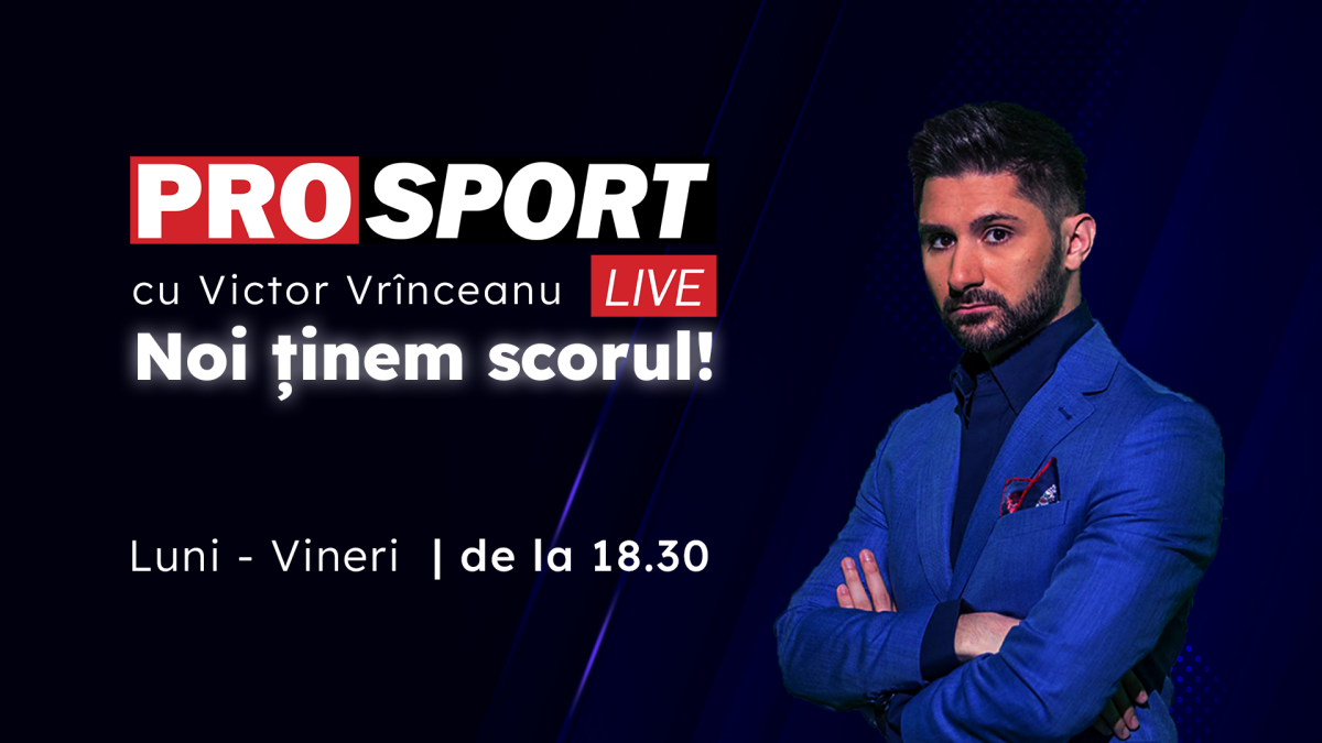 Noi schimbări în grila de video GÂNDUL: ProSport Live se mută la 18.30 iar Marius Tucă Show de la 20.00