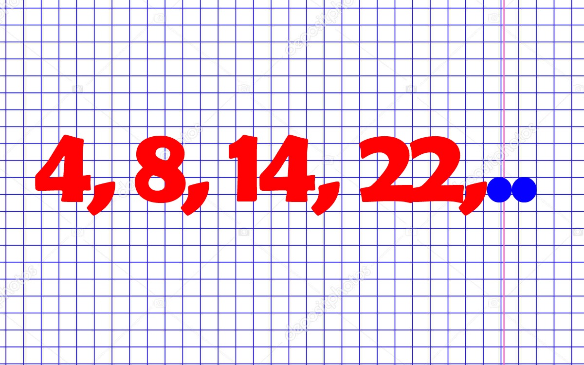 Test de inteligență de rezolvat în 15 secunde | Ce număr urmează în seria: 4, 8, 14, 22?