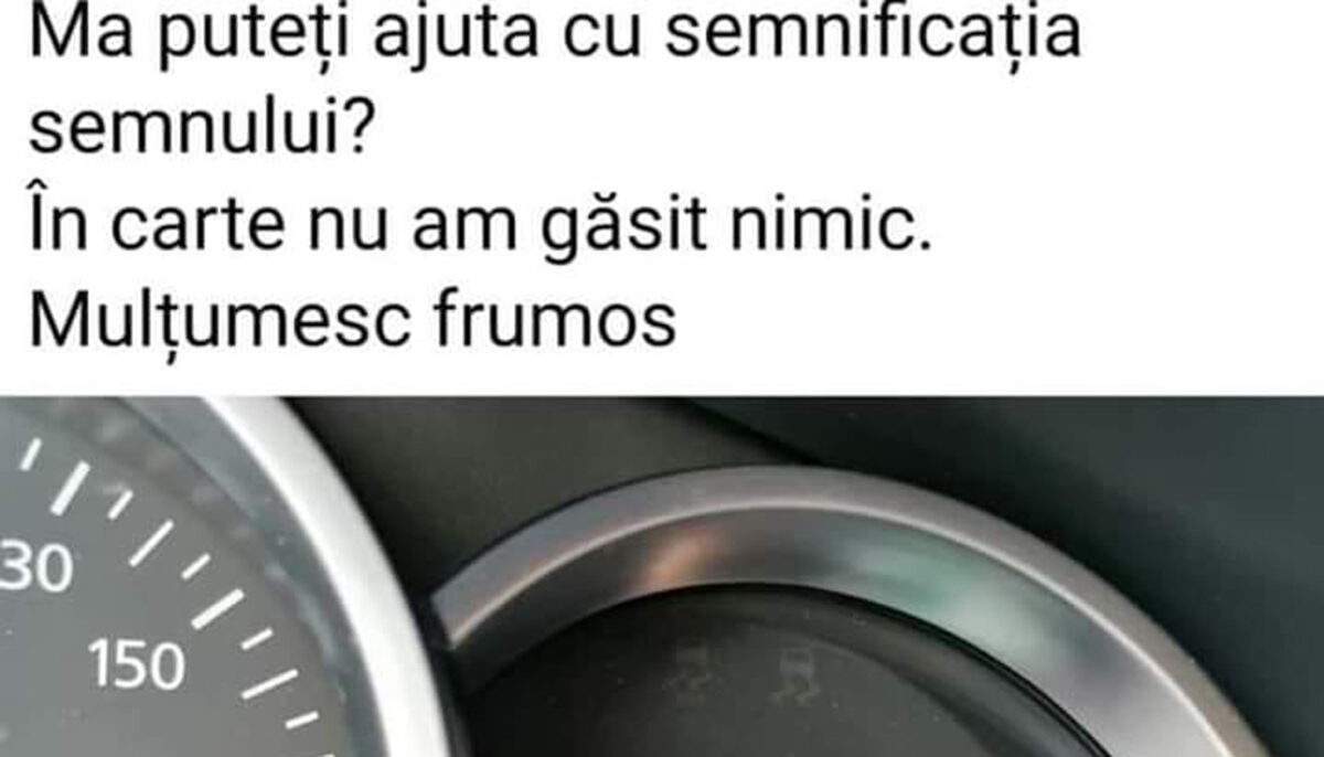 BANC | „Mă puteți ajuta cu semnificația semnului? În carte nu am găsit nimic!”