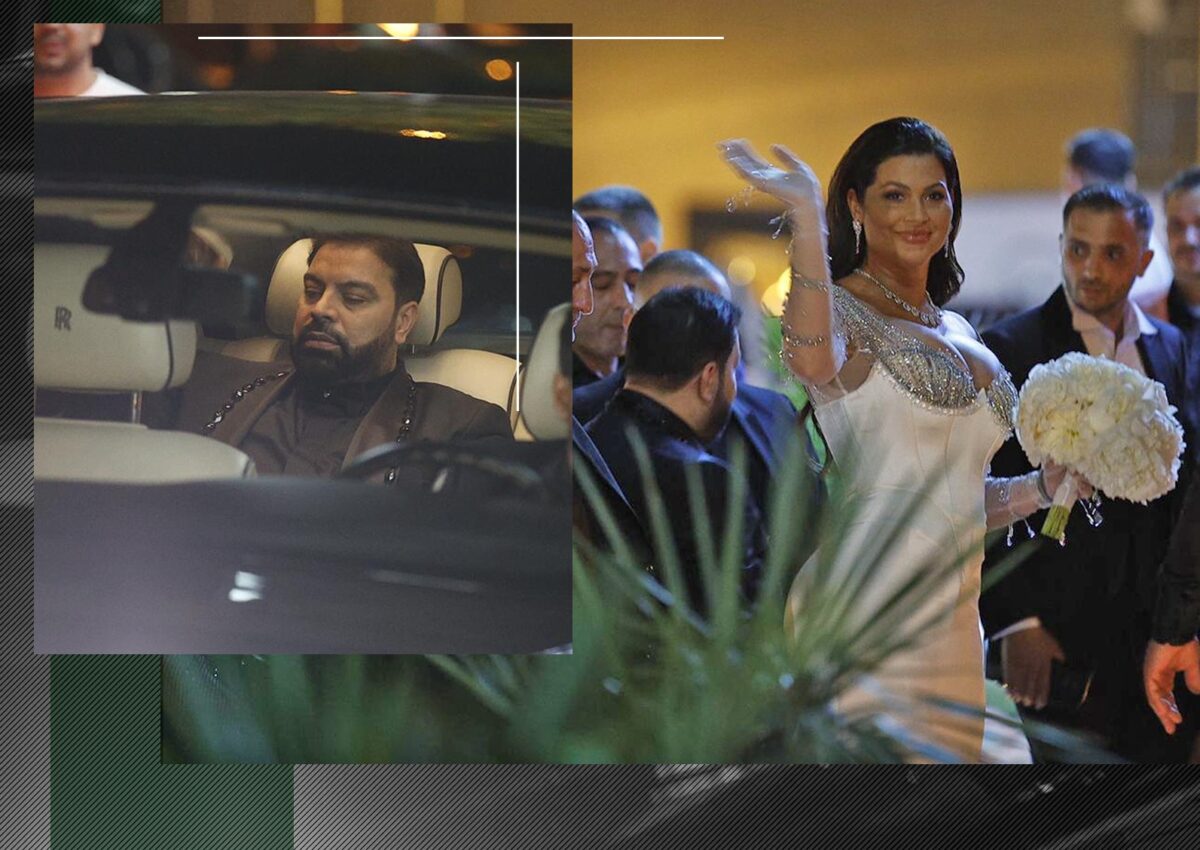 Ce intrare și-au făcut mirii la NUBA! Florin Salam și Roxana au venit la  petrecere la ora 23:00, cu Rolls-ul într-o scenă demnă de Hollywood!