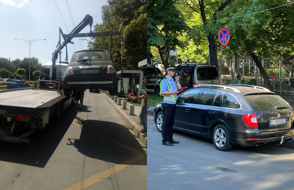 Ce se întâmplă dacă îţi parchezi maşina într-o staţie STB? Un şofer din Bucureşti, Sectorul 6, a păţit-o grav