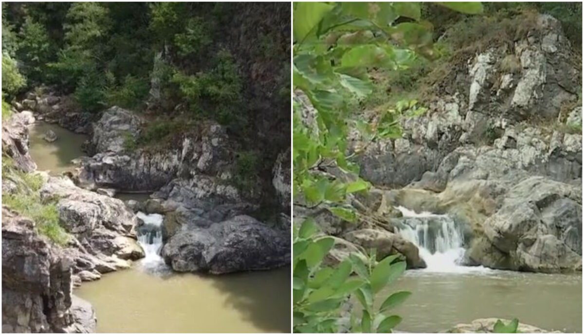 Locul din România unde natura a creat un jacuzzi natural. Se află la 45 de kilometri de Cluj