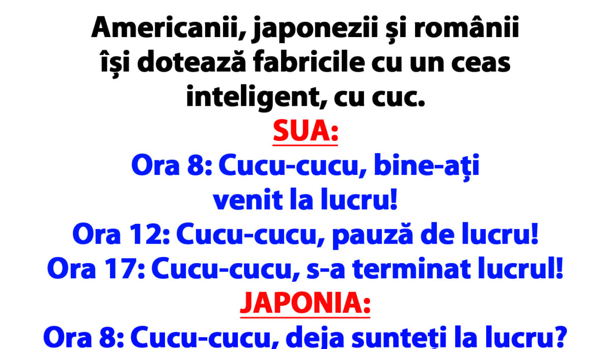 BANC | Americanii, japonezii și românii își dotează fabricile cu un ceas inteligent, cu cuc