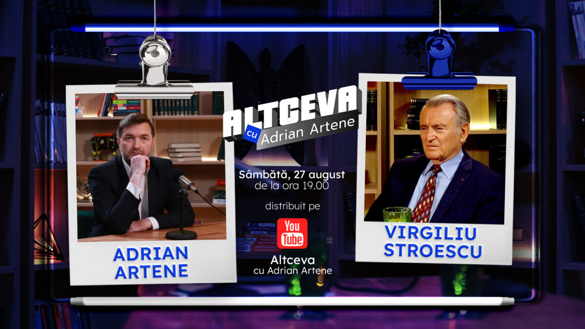 Virgiliu Stroescu este invitat la podcastul ALTCEVA cu Adrian Artene