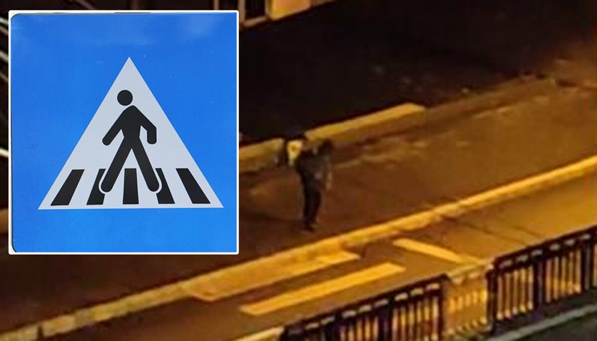 Ce a făcut un bărbat beat din Cluj-Napoca, după ce a văzut indicatorul de trecere pentru pietoni, noaptea