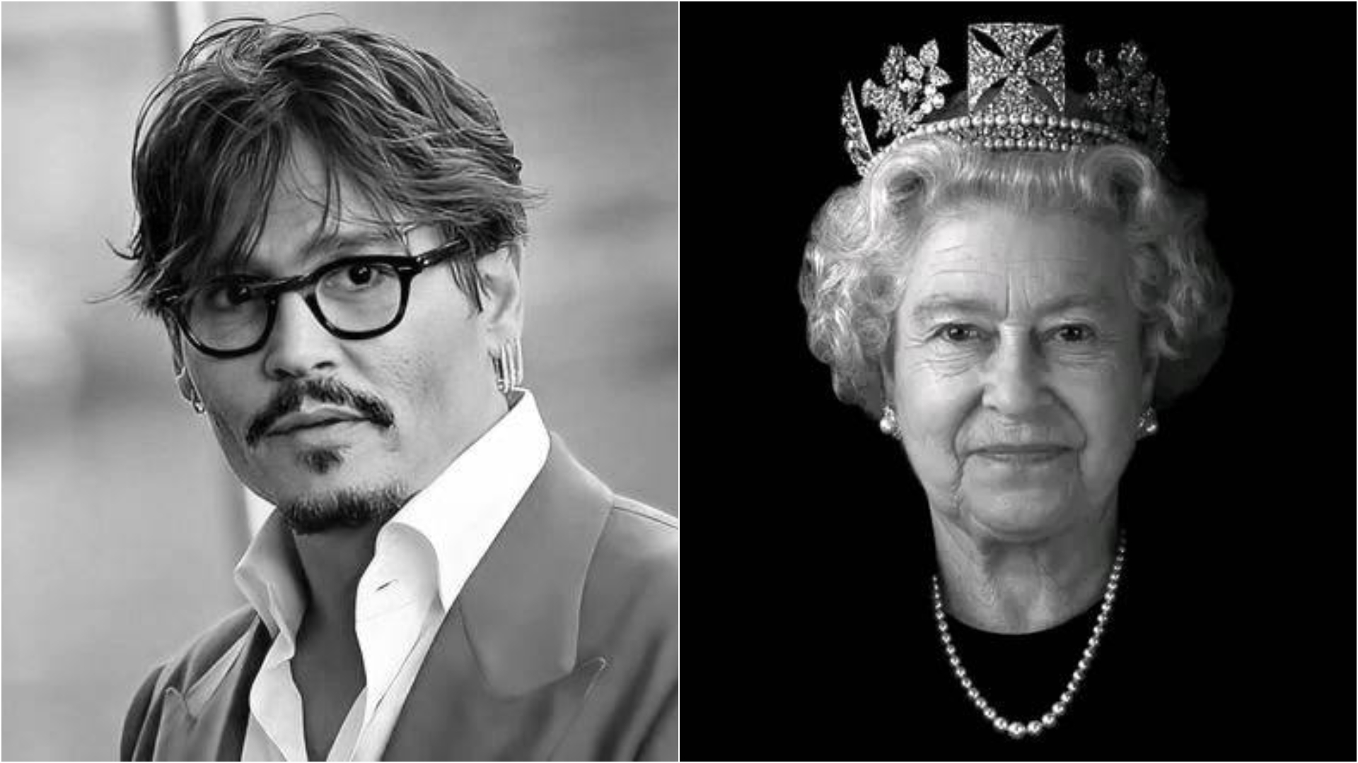 Legătura neștiută dintre Regina Elisabeta a II a și Johnny Depp