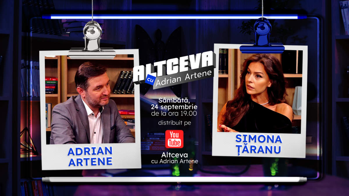 Simona Țăranu este invitată la podcastul ALTCEVA cu Adrian Artene