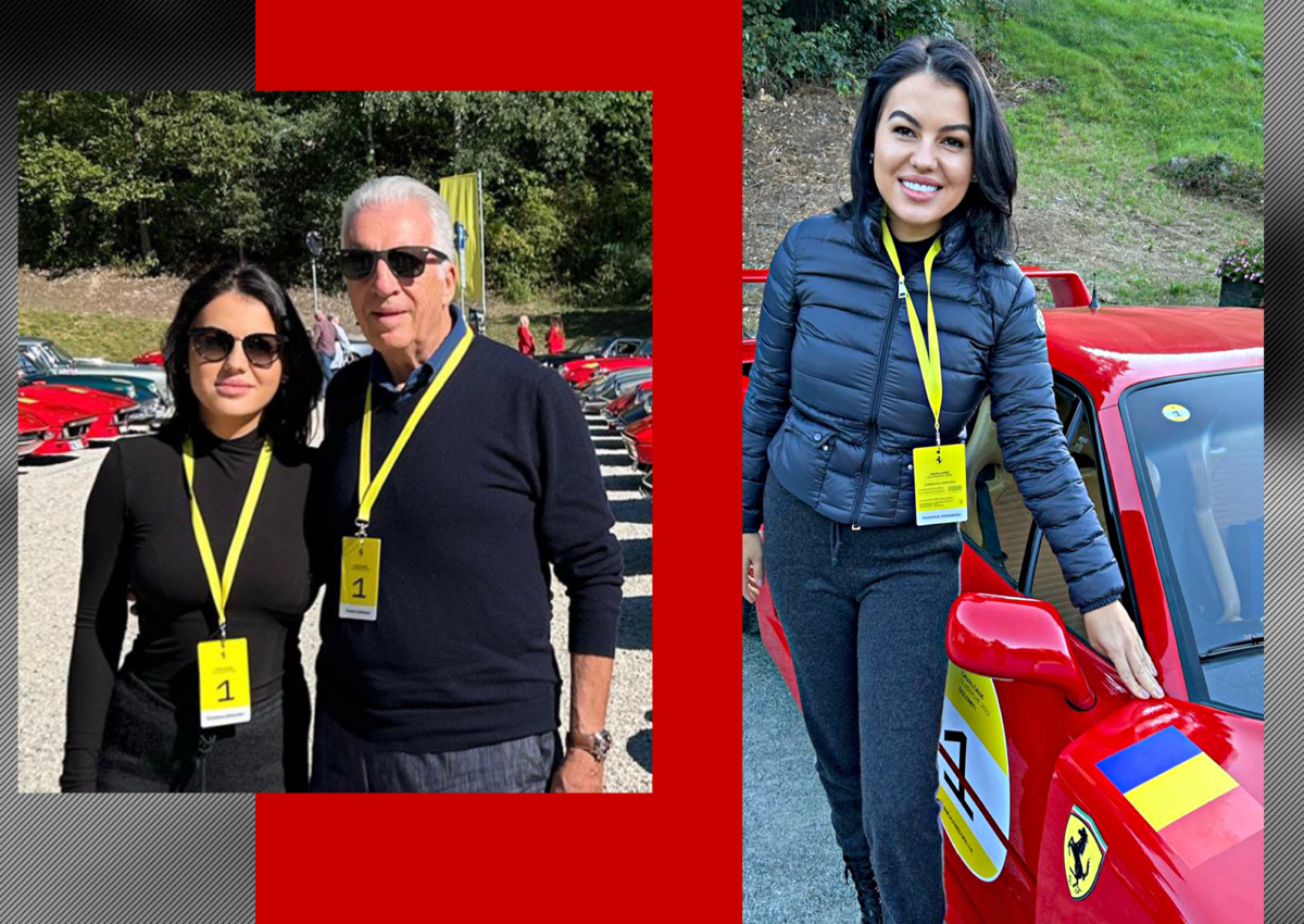 Piero și Romina participă cu un Ferrari de 4 milioane de dolari! Steagul României, la Dolomiti! 100 dintre cei mai bogați afaceriști ai lumii se bat în mașini de colecție